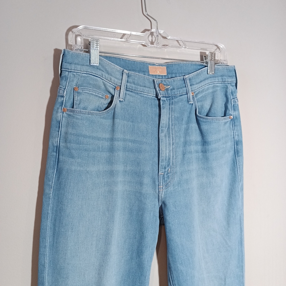 MOTHER Sky Wash Flare Jeans - Picture 3 of 8